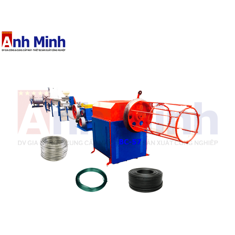 Máy bọc phủ PVC PE PU lên dây thép CRK-03